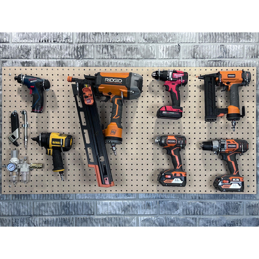 Triton Products TPB-36NH-Kit 24" x 48" x 1/4" Natural HDF Board/36 Hooks