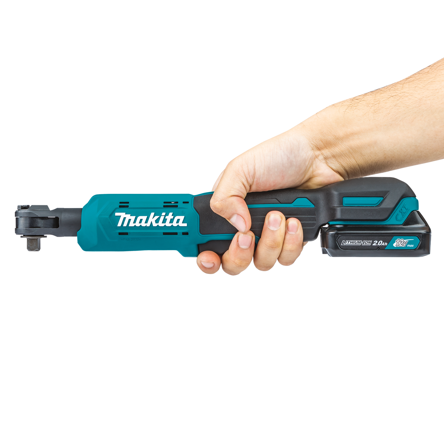 Makita RW01R1 12V max CXT® Lithium‘Ion Cordless 3/8" / 1/4" Sq. Drive Ratchet Kit (2.0Ah)