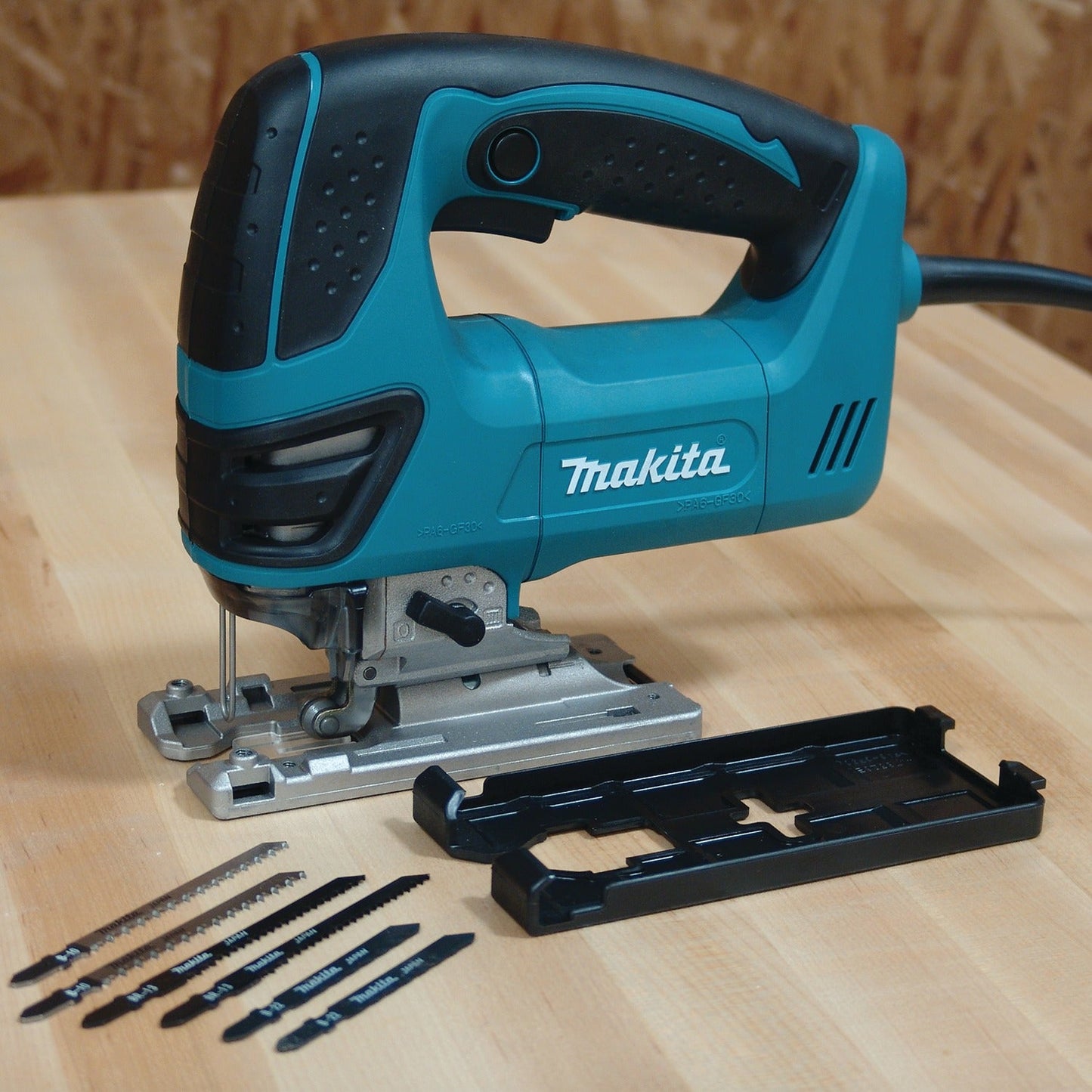 Makita 4350FCT Top Handle Jig Saw, with "Tool‘less" Blade Change