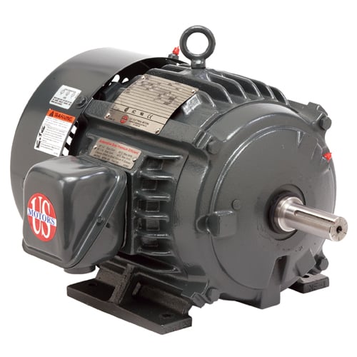 U.S. Motors DA41 CTE,100 HP,6P,444T 60,575 V 100 HP, 1185 RPM, H100P3GB, 575 V, 60 HZ, 444T