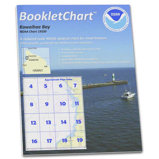 Paradise Clay CB19330 HISTORICAL NOAA Booklet Chart Kawaihae Bay-Island of Hawaii