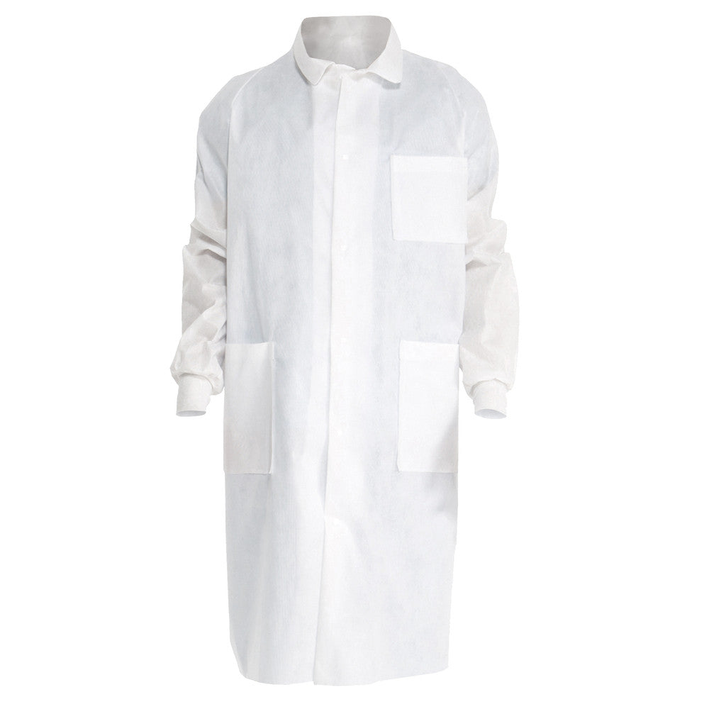 SOS Cleanroom Kimtech 10043 Kimberly-Clark Kimtech A8 Lab Coat (Long/Tall)