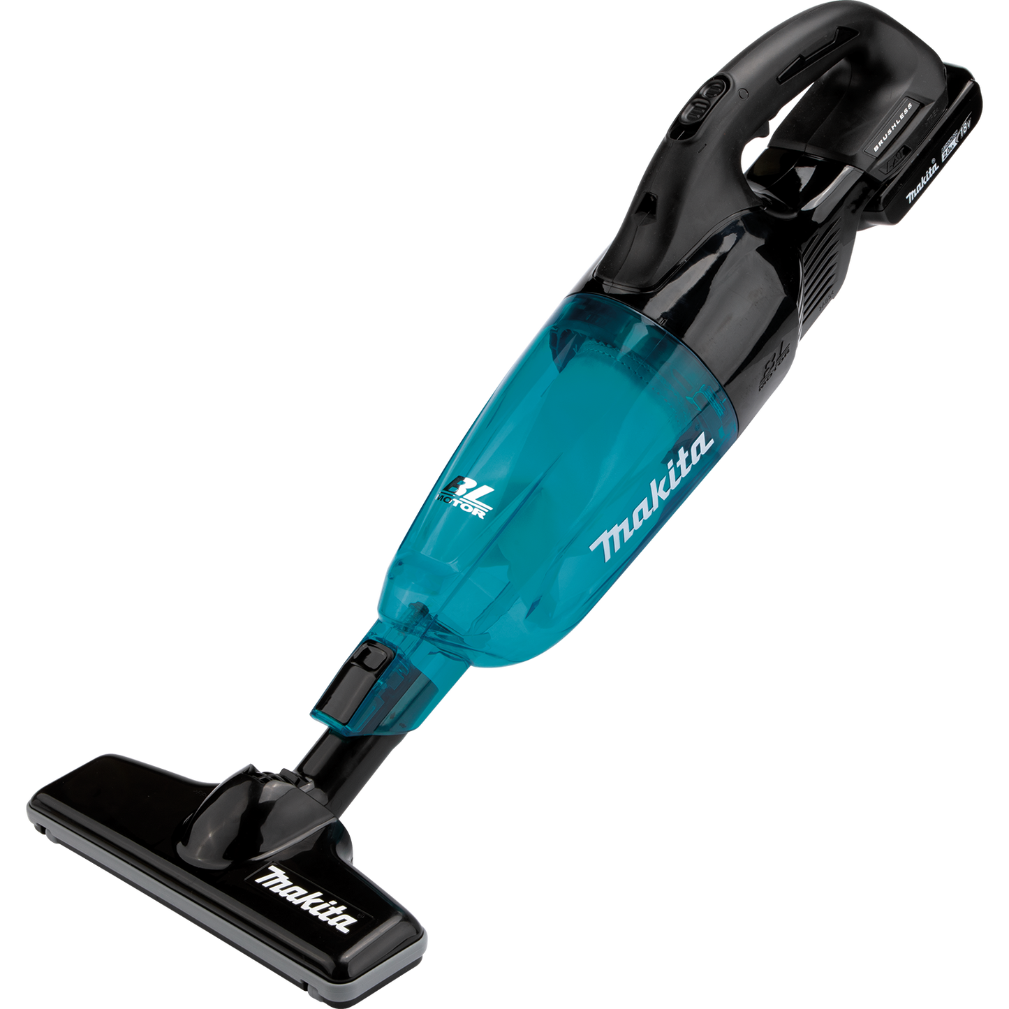 Makita XLC03R1BX4 18V LXT® Lithium‘ion Compact Brushless Cordless Vacuum Kit, Trigger w/ Lock (2.0Ah)