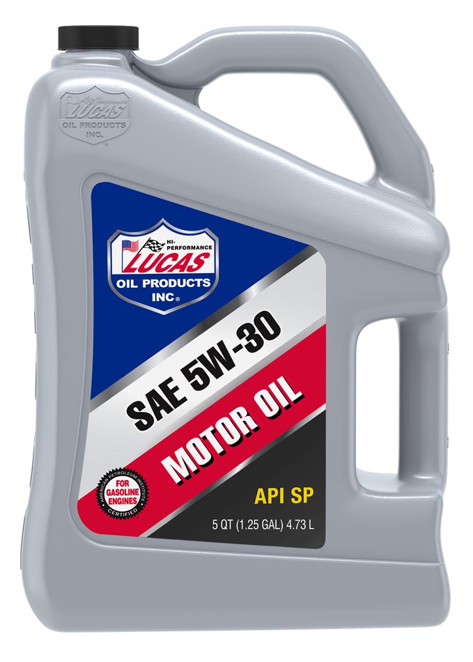 Lucas Oil 10530 SAE 5W-30 API SP Motor Oil/5 Quart