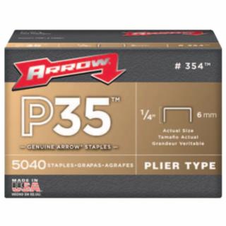 ARROW FASTENER 354 1/4" Staples 5000 Stapleper Box