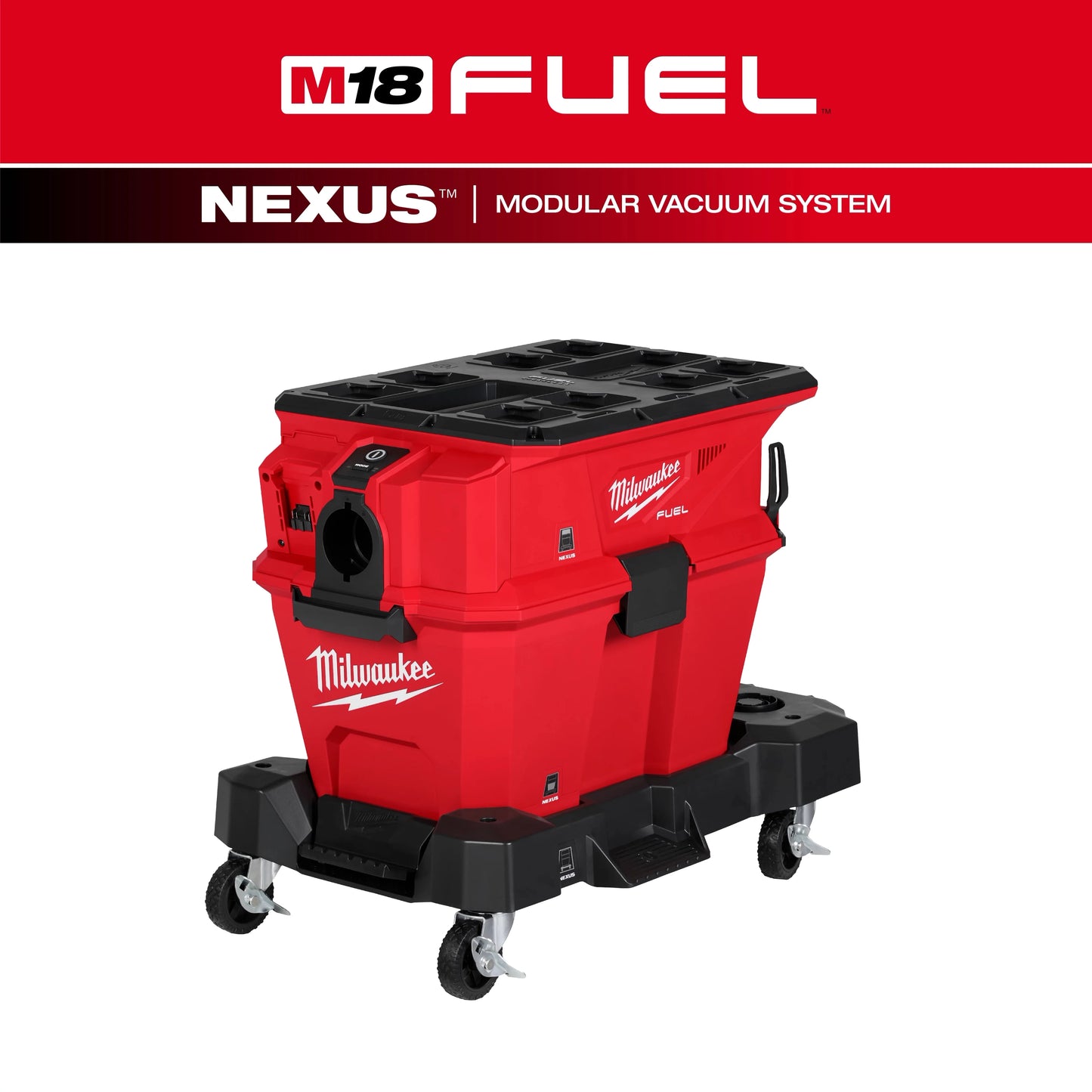 Milwaukee Tool 0915-20 M18 FUEL™ NEXUS™ 6 Gallon Wet/Dry Vacuum w/ PACKOUT™ Compatibility, 1 EA