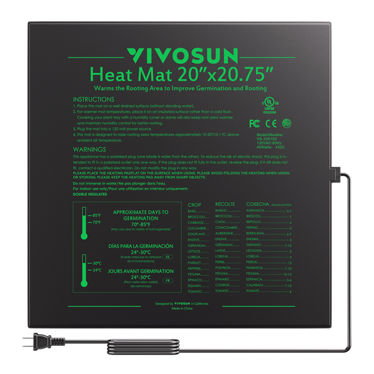 Vivosun Seedling Heat Mat 20' x 20.75'