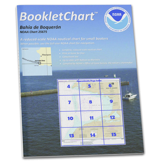 Paradise Clay CB25675 HISTORICAL NOAA Booklet Chart Bahia de Boqueron