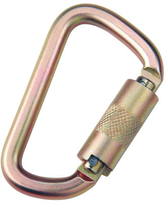 Dbi/Sala 2000112 Steel Small Carabiner 3600Lb Ansi Gate Self C