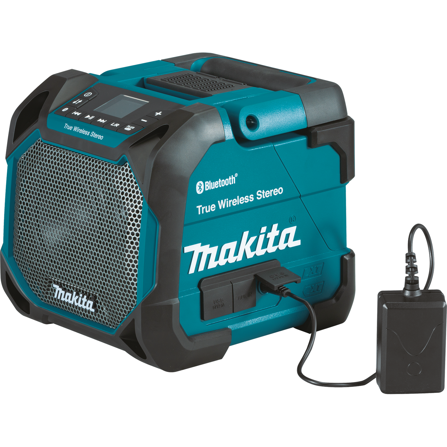 Makita XRM11 18V LXT® / 12V max CXT® Lithium‘Ion Cordless/Corded Bluetooth® Job Site Speaker, Tool Only