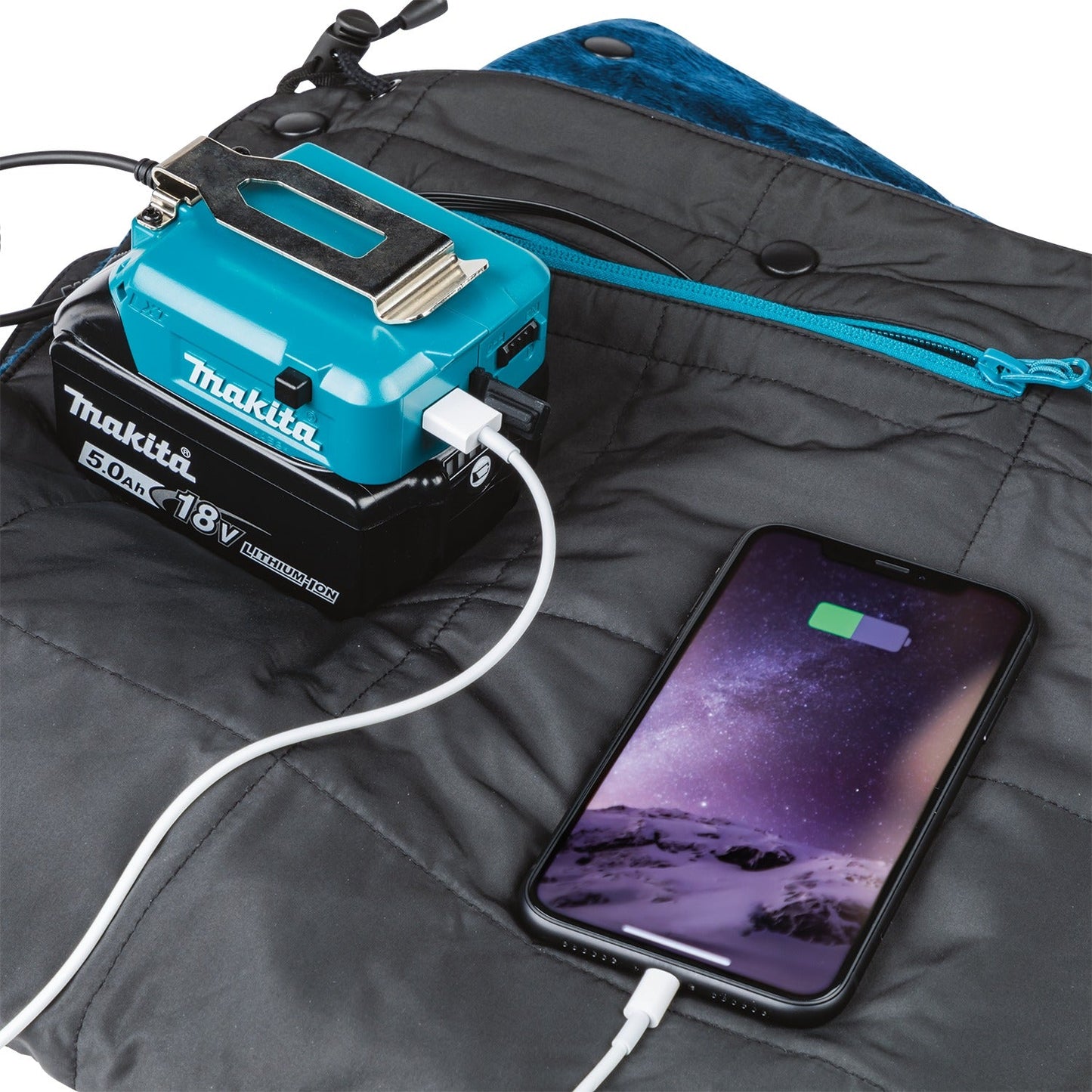 Makita DCB200A 18V LXT® Lithium‘Ion Cordless Heated Blanket, Blanket Only