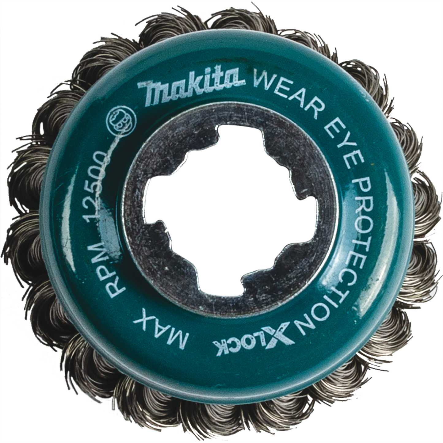 Makita D-72615 X‘LOCK 3‘1/8" Carbon Steel Knot Thin Wire Cup Brush