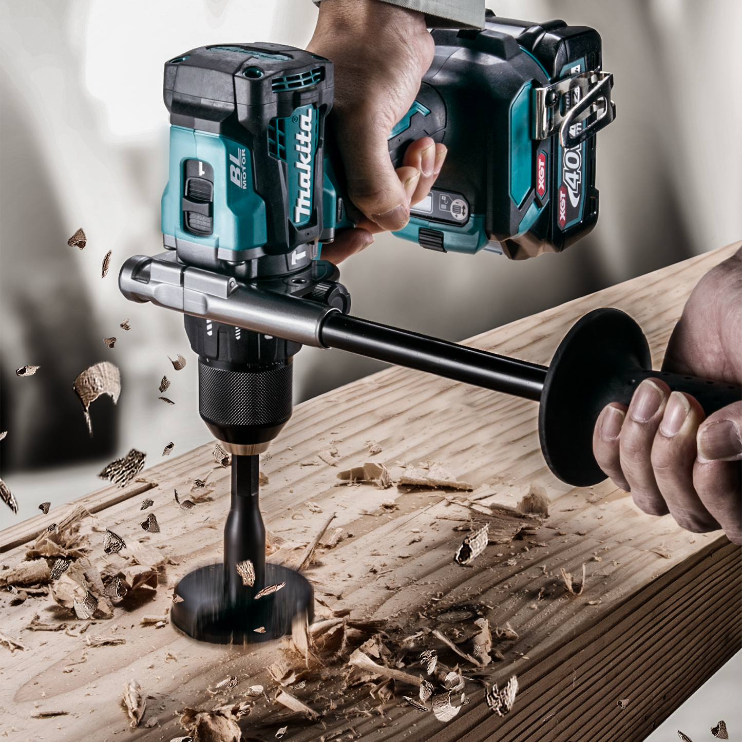 Makita GT400M1D1 40V max XGT® Brushless Cordless 4‘Pc. Combo Kit (2.5Ah/4.0Ah)