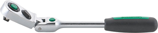 Stahlwille 11261010 416QR Quickrelease Fine-Tooth Flexible-Joint Ratchet