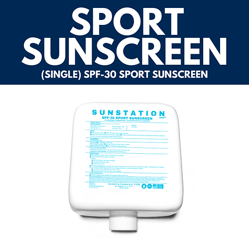 Sunstation USA #201S SPF 30 Broad-Spectrum Sunscreen - Sport Sunscreen Insert