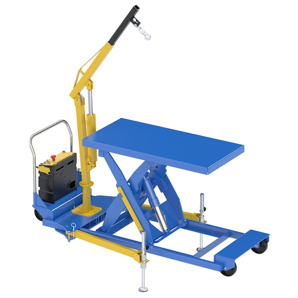 Vestil EHLTP-3060-WTJ-4-DC PORTABLE EHLT 30X60 2K ATT HOIST