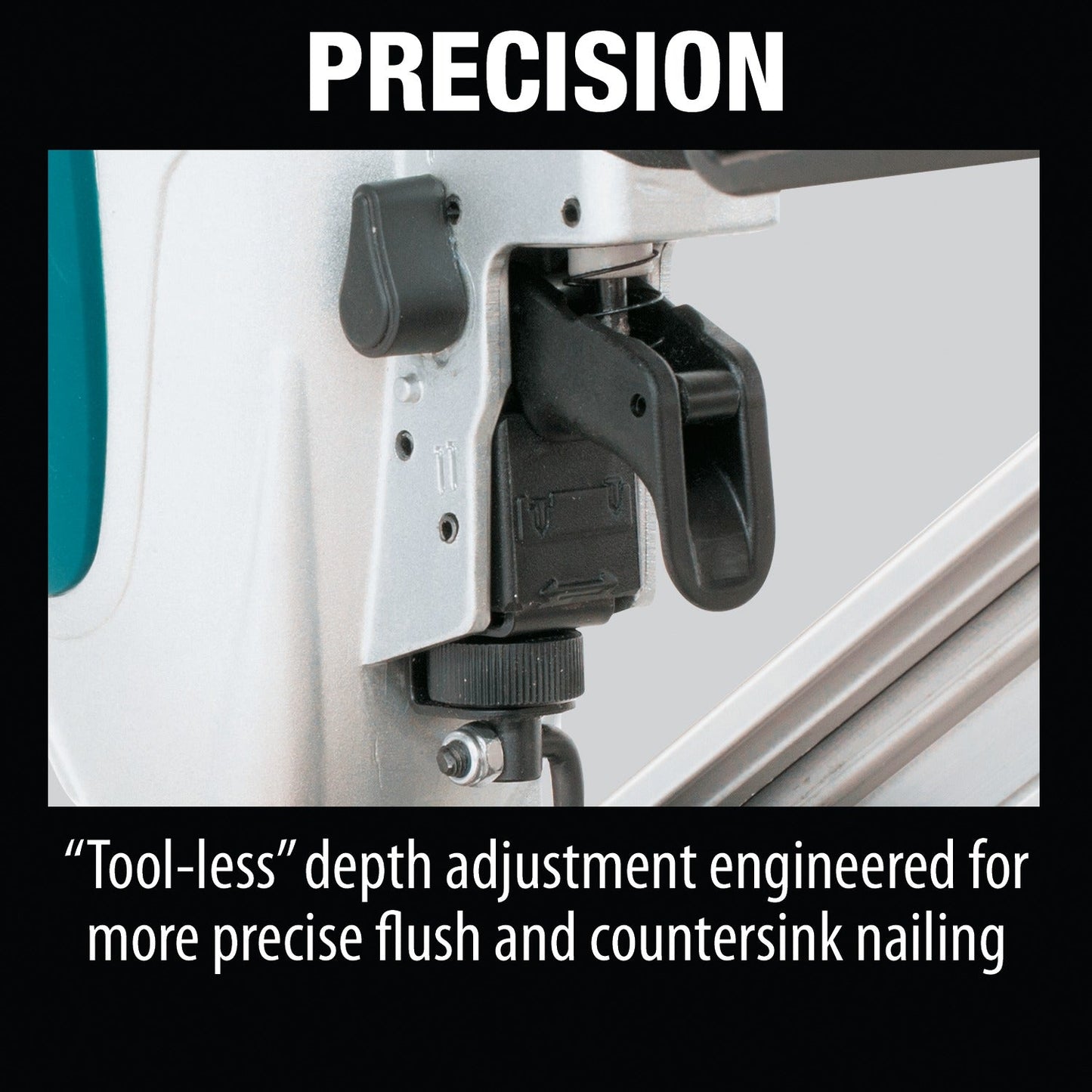 Makita AF635 15 Gauge, 2‘1/2" Angled Finish Nailer, 34°