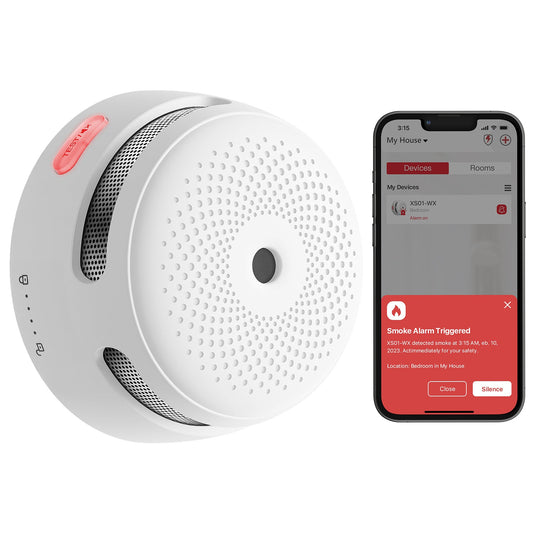 X-Sense XS01-WX Smart Smoke Alarm - 1-Pack