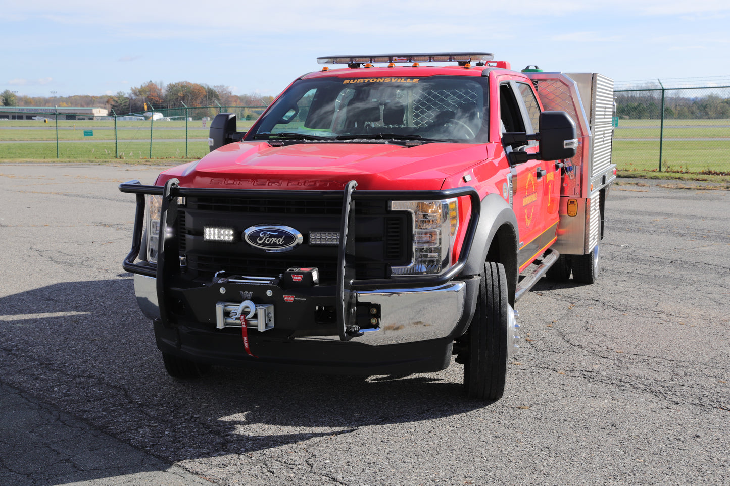 Soundoff Signal PNFLBTTPSLRD Nforce® Exterior Lightbar Top Cover Lexan Red - Passenger Side