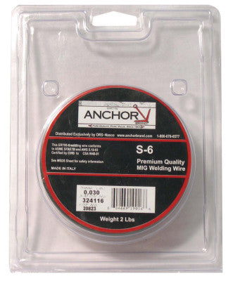 Anchor Brand ER70S-6-045X2 Anchor Er70S-6 .045X2 (2# Spool) (1 LB)