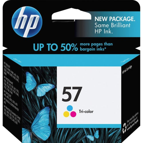 HP HEWC6657AN 57 (C6657AN) Original Inkjet Ink Cartridge - Cyan, Magenta, Yellow - 1 Each