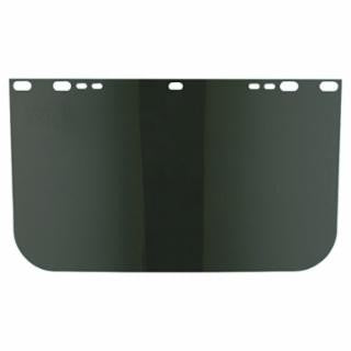 Dynaflux UV364-U-DG 9"x 15.5" Replacement Visor for Jackson Helmet - Dark Green (Each)