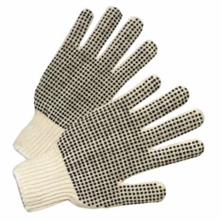 ANCHOR BRAND 6710 Anchor Regular Weight String Knit Glove Black Pv (12 PR)