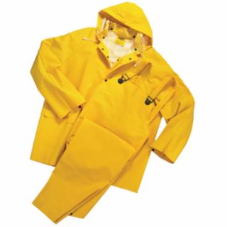 ANCHOR BRAND 9000-M Anchor 35 Mil 3 Piece Rain Suit Pvc/Polyester