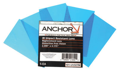 Anchor Brand UV327M Miller Replacement Lenseq 216-327 Pk/5