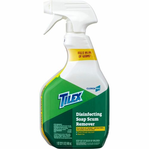 CloroxPro CLO35604 Tilex Disinfecting Soap Scum Remover Spray