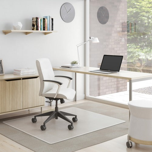 Deflecto DEFCM14443F Supermat Medium Weight Chair Mat - Carpeted Floor - 60" Length X 46" Width - Vinyl - Clear