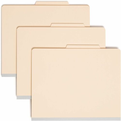 Smead SMD13700 2/5 Tab Cut Letter Recycled Classification Folder