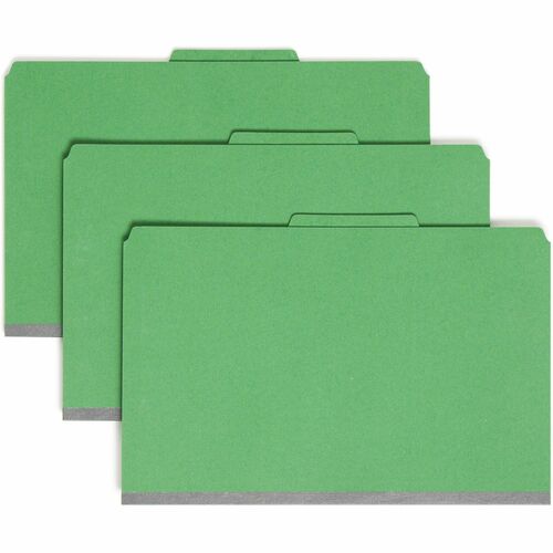 Smead SMD19033 SafeSHIELD 2/5 Tab Cut Legal Recycled Classification Folder