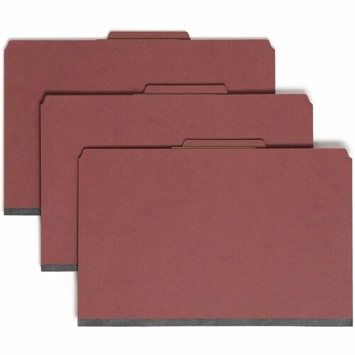Smead SMD19075 SafeSHIELD 2/5 Tab Cut Legal Recycled Classification Folder