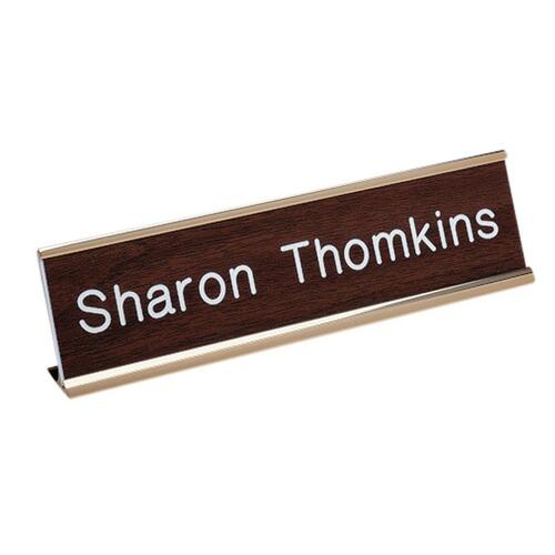 Xstamper XSTK30 Standard Aluminum Desk Sign