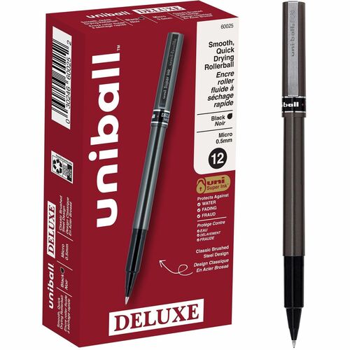 uniball UBC60025 Deluxe Rollerball Pens