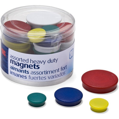 Officemate OIC92501 Heavy-Duty Assorted Magnets