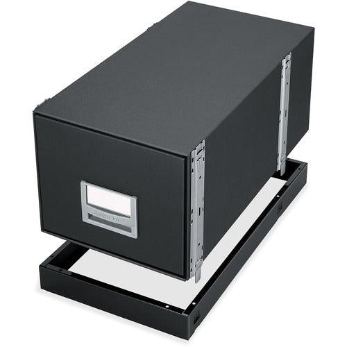 Bankers Box FEL12602 12602 Floor Mount For Storage Box - Metal - Black