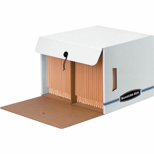 Bankers Box FEL00061 Side-Tab File Storage Boxes