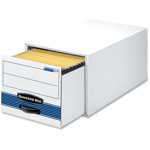 Bankers Box FEL00311 Stor/Drawer Steel Plus Letter-size File Storage Boxes