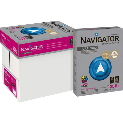 Navigator SNANPL1128 Platinum Office Multipurpose Paper - Bright White