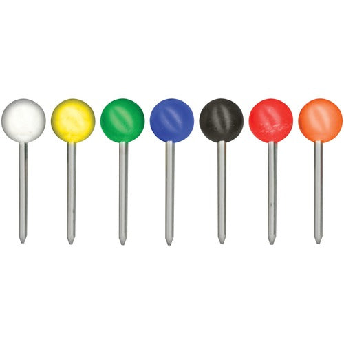 Gem Office Products GEMMTA Round Head Map Tacks