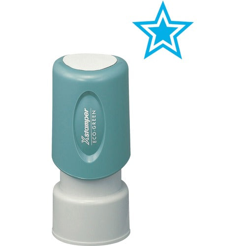 Xstamper XST11421 Outlined Star Pre-inked Stamp