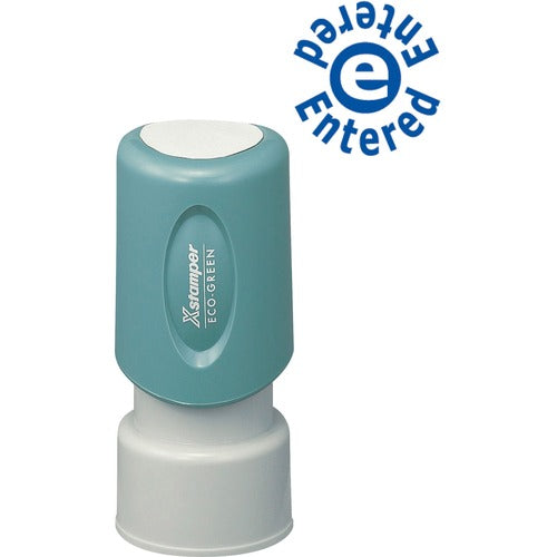 Xstamper XST11423 Entered e Entered Pre-inked Stamp