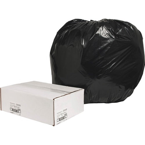 Nature Saver NAT00992 Black Low-density Recycled Can Liners