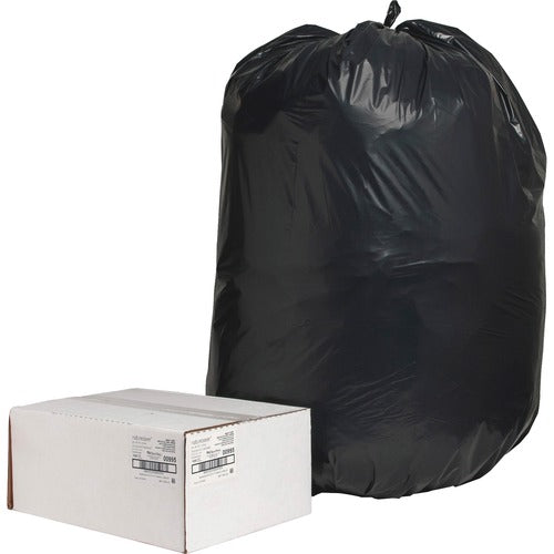 Nature Saver NAT00995 Black Low-density Recycled Can Liners
