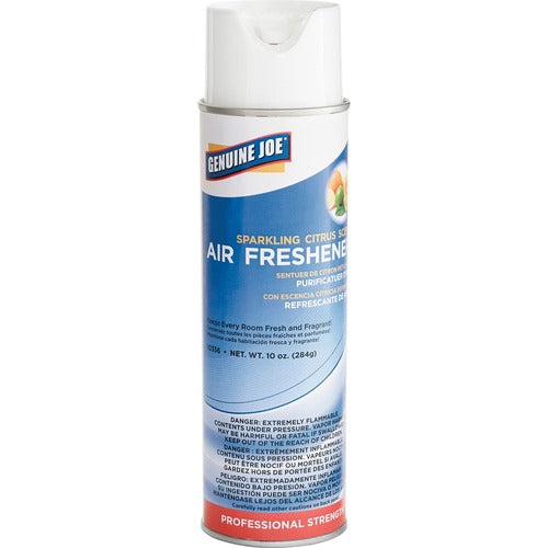 Genuine Joe GJO10356 Sparkling Citrus Air Freshener