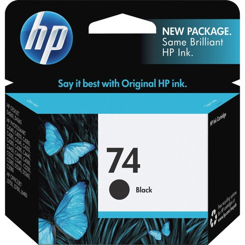 HP HEWCB335WN 74 (CB335WN) Original Inkjet Ink Cartridge - Black - 1 Each