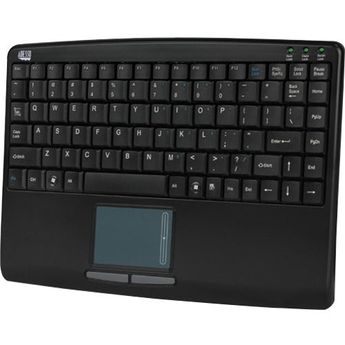 Adesso ADEAKB410UB Mini Touchpad Keyboard (Black, USB)