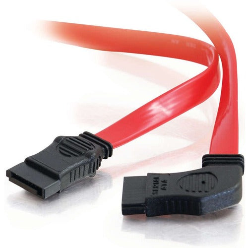 C2G CGO10187 36in 7-pin 180° to 90° 1-Device Side Serial ATA Cable